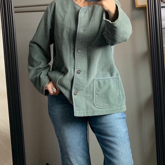 Orvis Jackets & Blazers - Orvis Cactus Green Corduroy Outdoor Chore Jacket